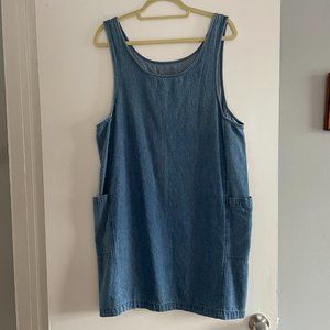 Vintage Denim Dress/Jumper, XL